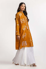 Dyed Cottonsilk Embroidered Shirt GLS-24-74
