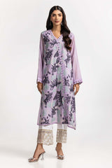 Dyed Cottonsilk Embroidered Shirt GLS-24-77