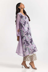 Dyed Cottonsilk Embroidered Shirt GLS-24-77