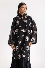Dyed Cottonsilk Embroidered Shirt GLS-24-78