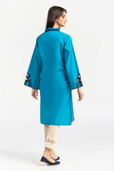 Screen Printed and Embroidered Cambric Shirt GLW-21-94