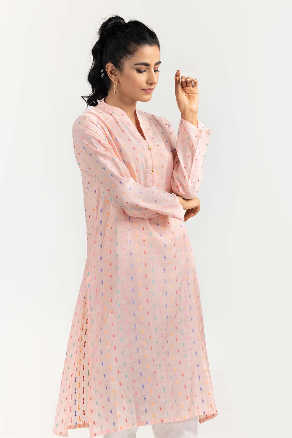Paper Cotton Jacquard Shirt GLW-22-101