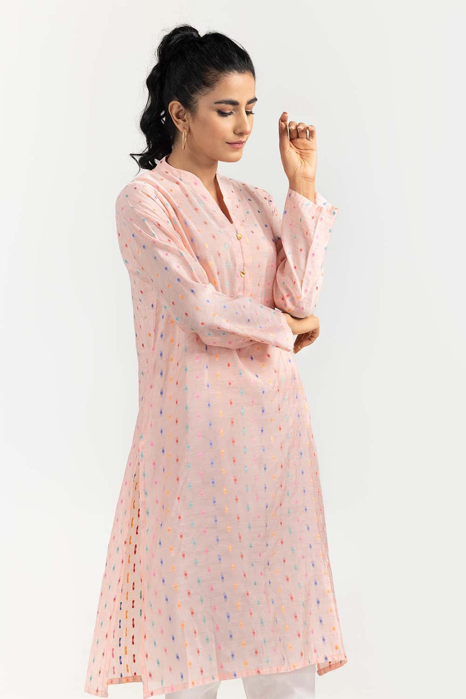 Paper Cotton Jacquard Shirt
