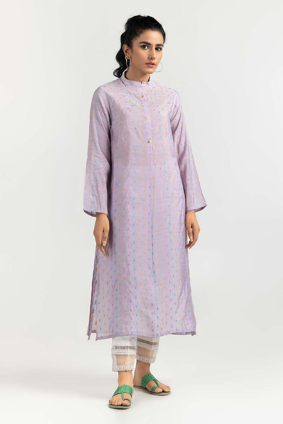 Paper Cotton Jacquard Shirt