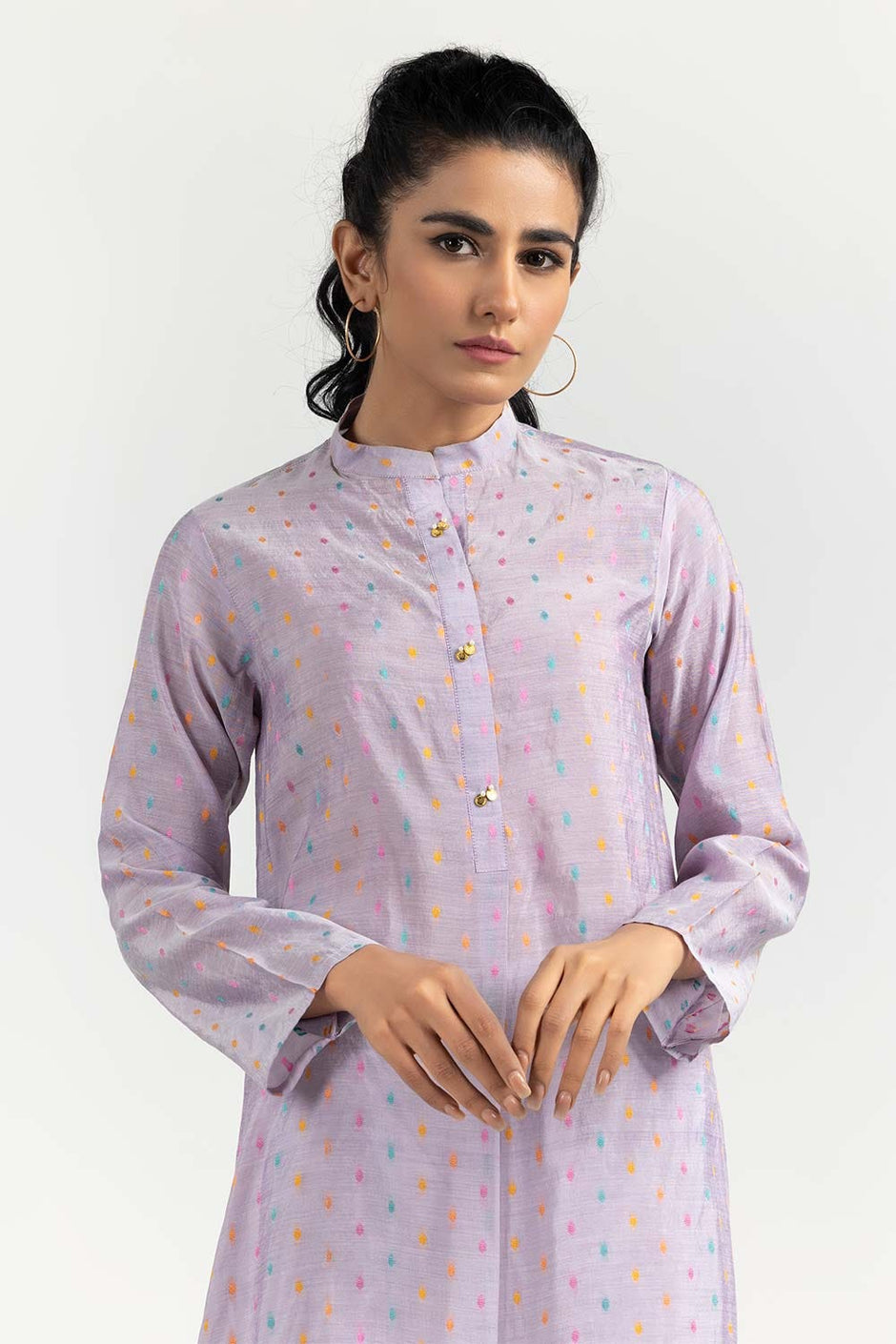 Paper Cotton Jacquard Shirt