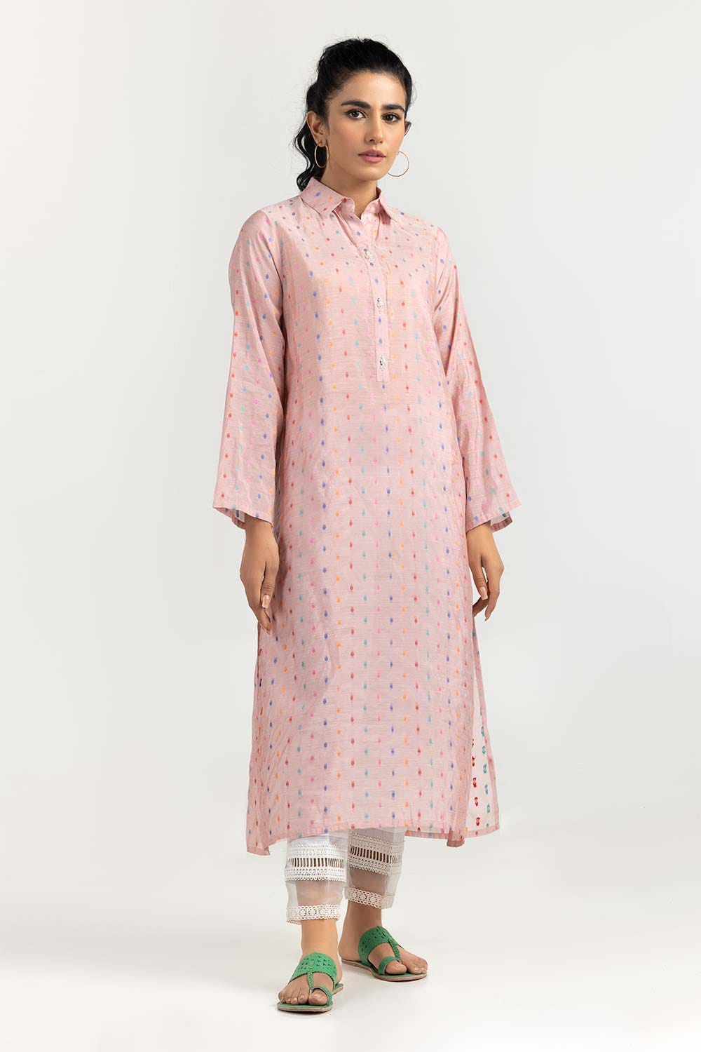 Paper Cotton Jacquard Shirt GLW-22-103