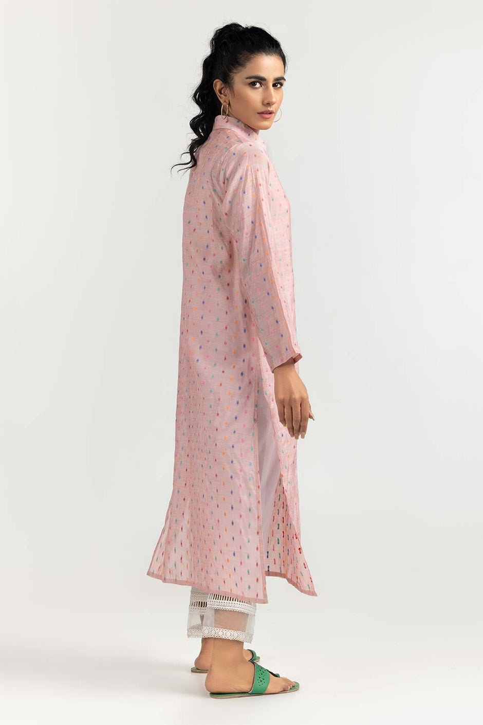 Paper Cotton Jacquard Shirt