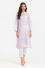 Foil Print Slub Shirt GLW-22-60