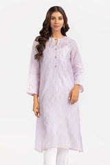 Foil Print Slub Shirt GLW-22-60