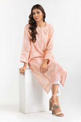 Foil Print Slub Shirt GLW-22-67