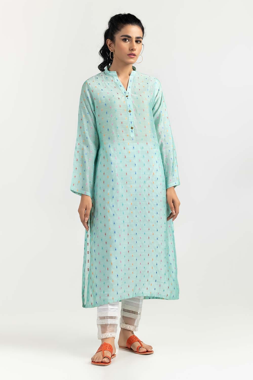 Paper Cotton Jacquard Shirt GLW-22-94