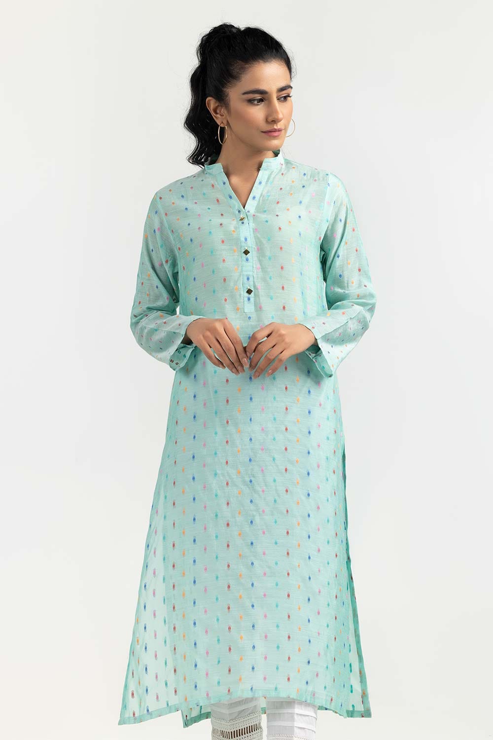 Paper Cotton Jacquard Shirt GLW-22-94