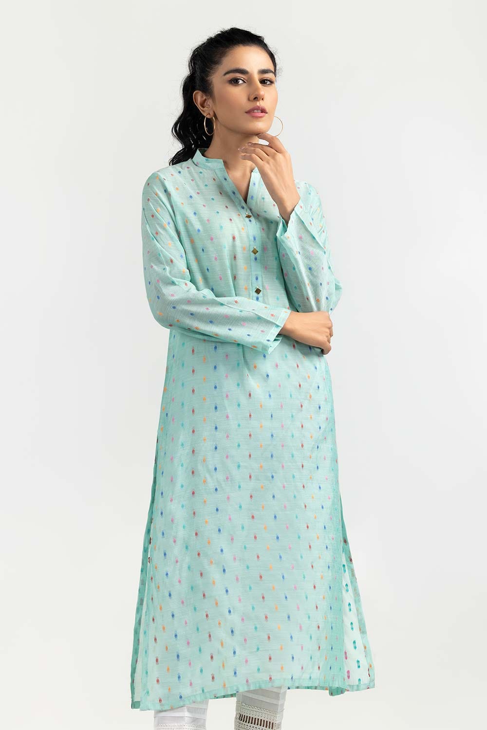 Paper Cotton Jacquard Shirt GLW-22-94