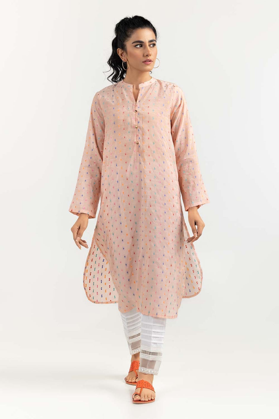 Paper Cotton Jacquard Shirt