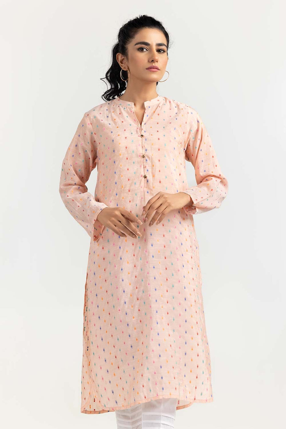 Paper Cotton Jacquard Shirt