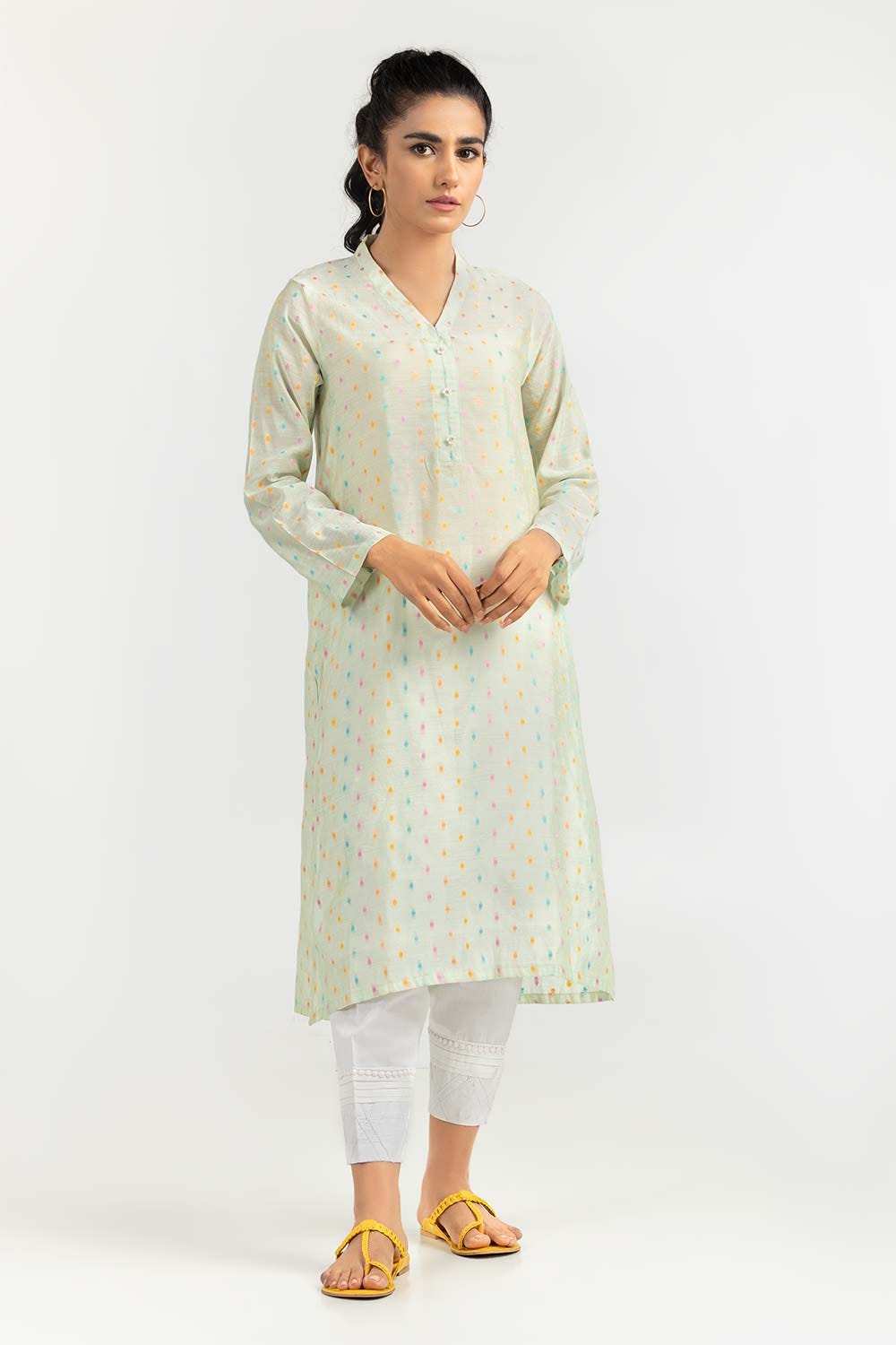 Paper Cotton Jacquard Shirt GLW-22-96