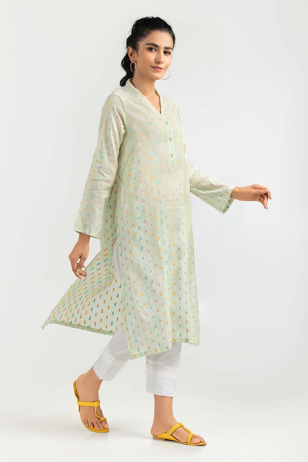 Paper Cotton Jacquard Shirt GLW-22-96