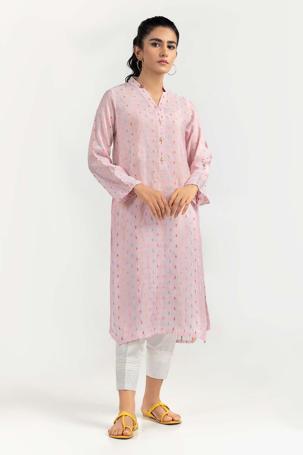 Paper Cotton Jacquard Shirt GLW-22-97
