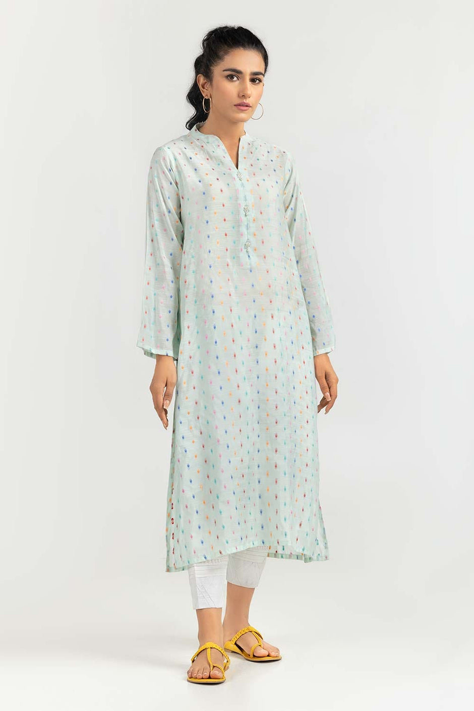 Paper Cotton Jacquard Shirt