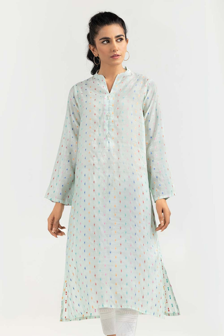 Paper Cotton Jacquard Shirt