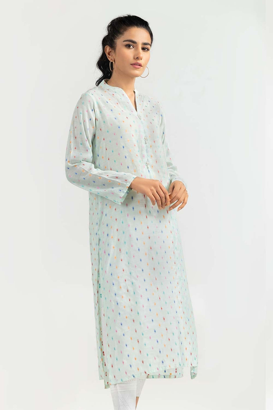 Paper Cotton Jacquard Shirt