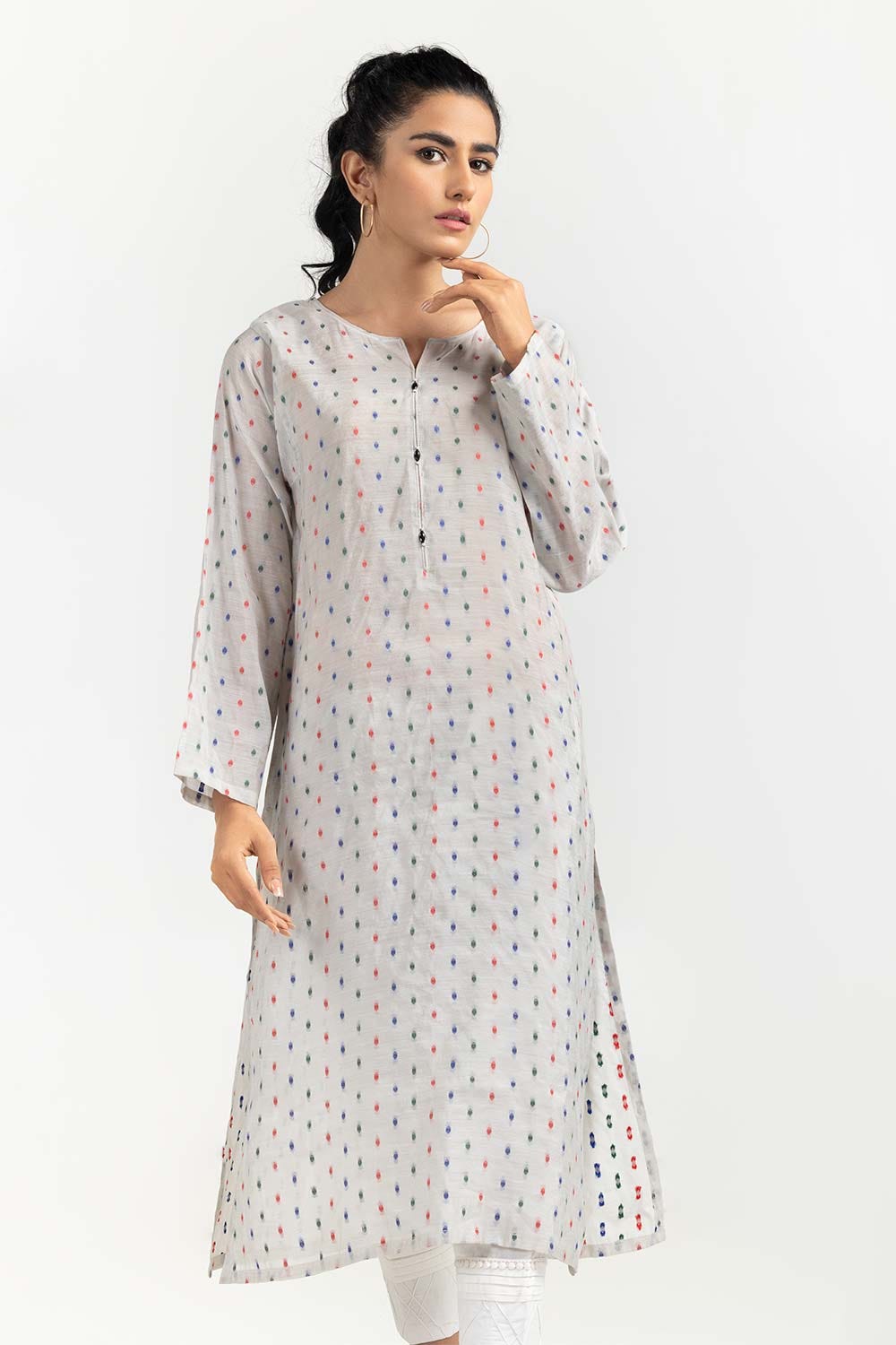 Paper Cotton Jacquard Shirt GLW-22-99