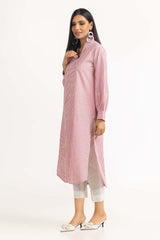 Dyed Chambray Embroidered Shirt GLW-23-09