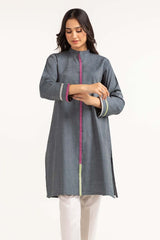 Dyed Cotton Yarn Dyed Embroidered Shirt GLW-23-102