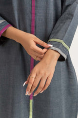 Dyed Cotton Yarn Dyed Embroidered Shirt GLW-23-102