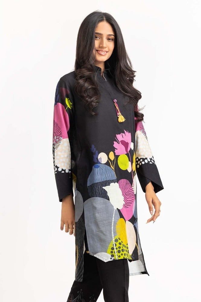 Digital Print Khaddar Shirt