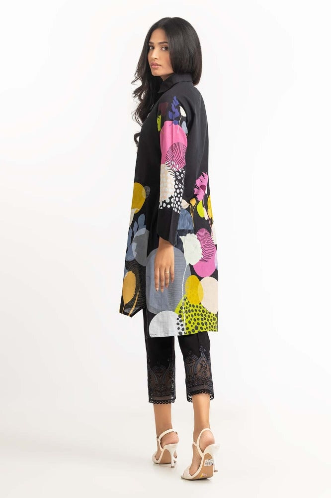 Digital Print Khaddar Shirt
