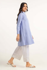 Dyed Cotton Yarn Dyed Embroidered Shirt GLW-23-31
