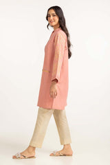 Dyed Cotton Yarn Dyed Embroidered Shirt GLW-23-32