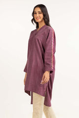 Dyed Yarn Cotton Embroidered Shirt Glw-23-35