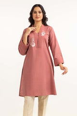 Dyed Cotton Yarn Dyed Embroidered Shirt GLW-23-37