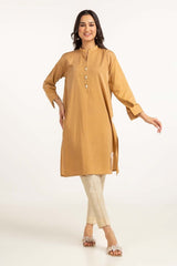 Dyed Cotton Yarn Dyed Embroidered Shirt GLW-23-39