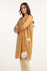 Dyed Cotton Yarn Dyed Embroidered Shirt GLW-23-39