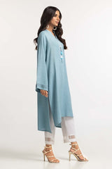 Dyed Moonlight Acrylic Viscose Embelished Shirt GLW-23-42