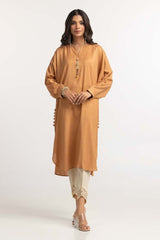 Dyed Moonlight Acrylic Viscose Embelished Shirt GLW-23-44
