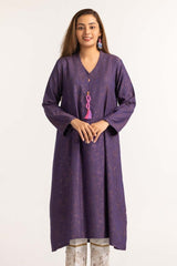 Dyed Jacquard Embellished Shirt GLW-23-46