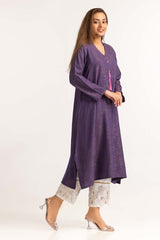 Dyed Jacquard Embellished Shirt GLW-23-46