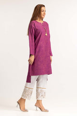 Dyed Jacquard Embellished Shirt GLW-23-47