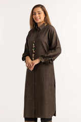 Dyed Jacquard Embellished Shirt GLW-23-49