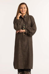 Dyed Jacquard Embellished Shirt GLW-23-49