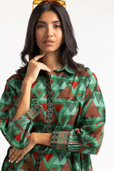 Digital Print Khaddar Shirt GLW-23-69