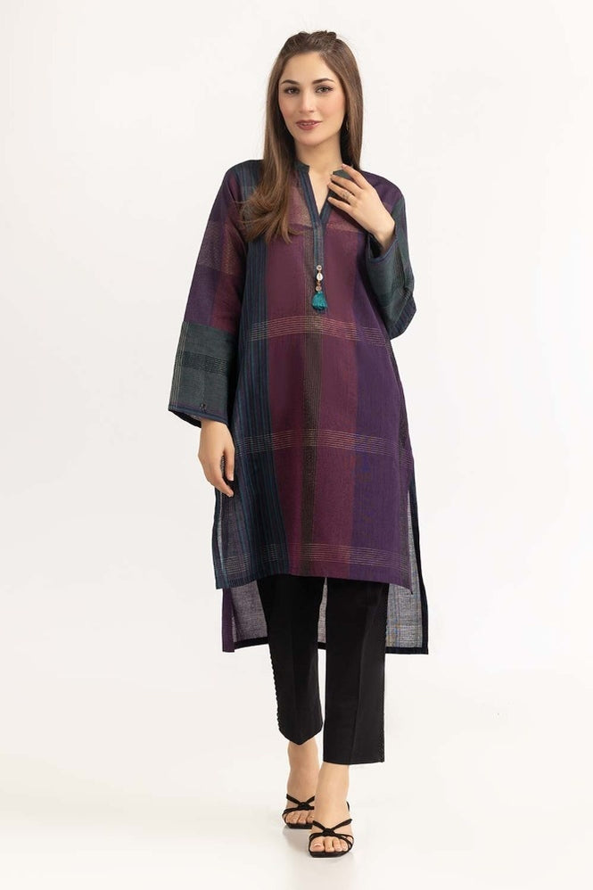 Yarn Dyed Embellished Shirt