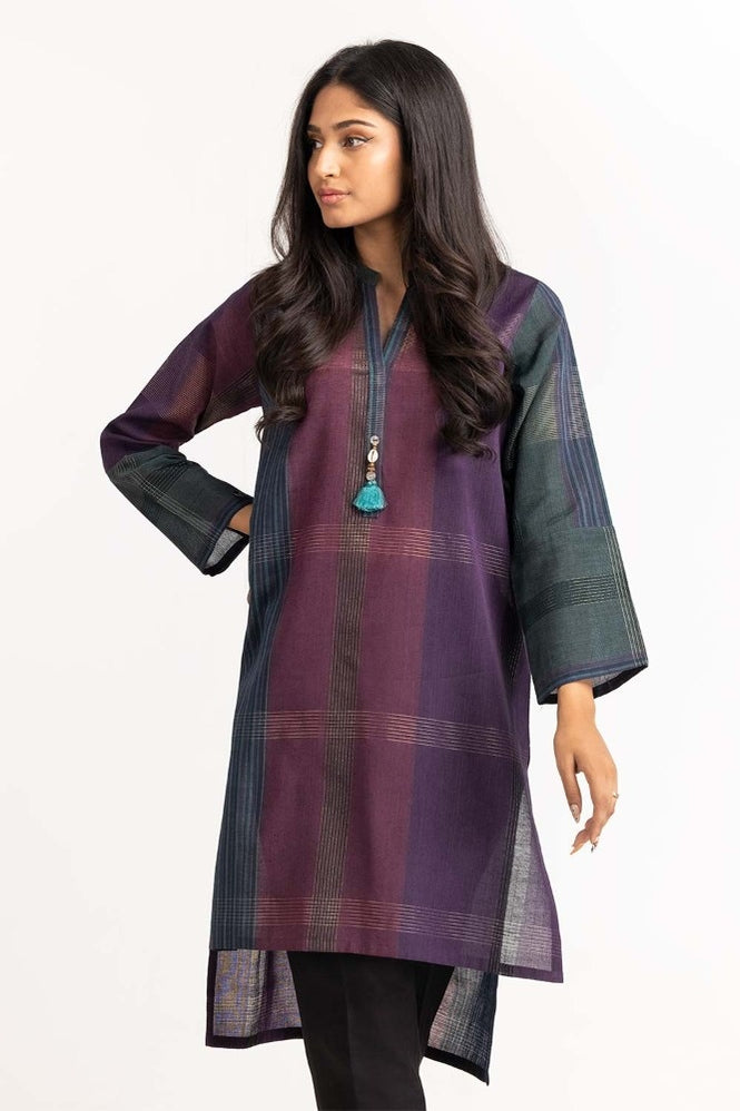 Yarn Dyed Embellished Shirt