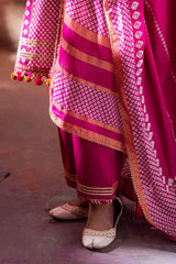 3 Piece Unstitched Gold Printed Lawn Suit CL-52401 A