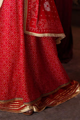 3 Piece Unstitched Gold Printed Lawn Suit CL-52484 B