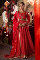 3 Piece Unstitched Gold Printed Lawn Suit CL-52484 B